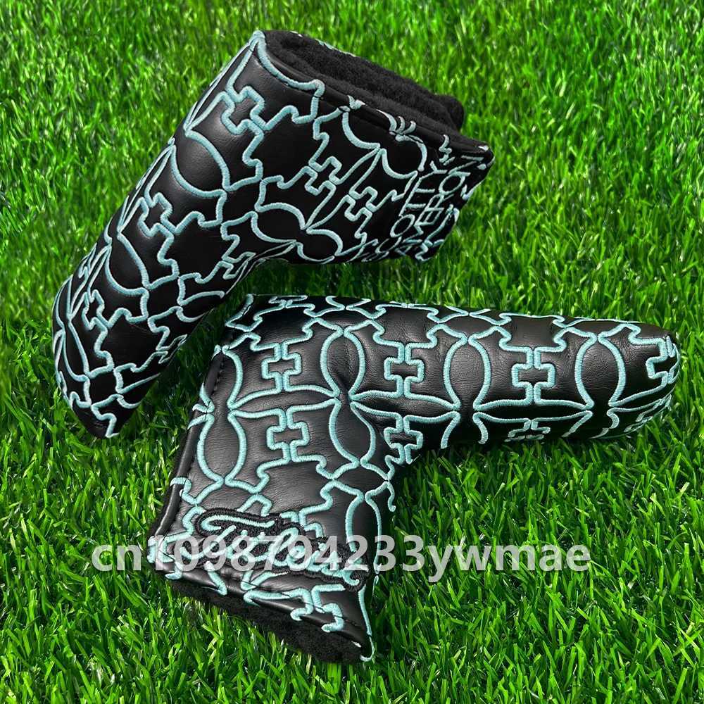 Quirky Junk Yard Golf Headcover - Limited Mouse Snowman Blade Putter Protector Waterproof PU Leather Y250620