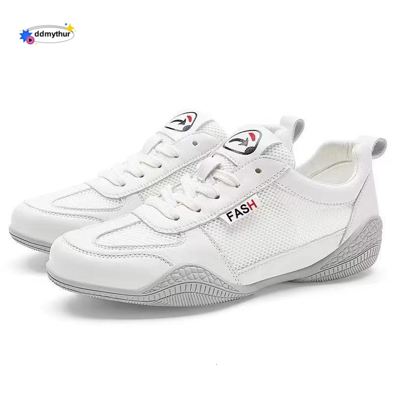 New Mesh White Sneakers for Women, Breathable Summer Sandals, Flat Non-Slip Soft Sole Versatile Casual Shoes, Sports ddmythur