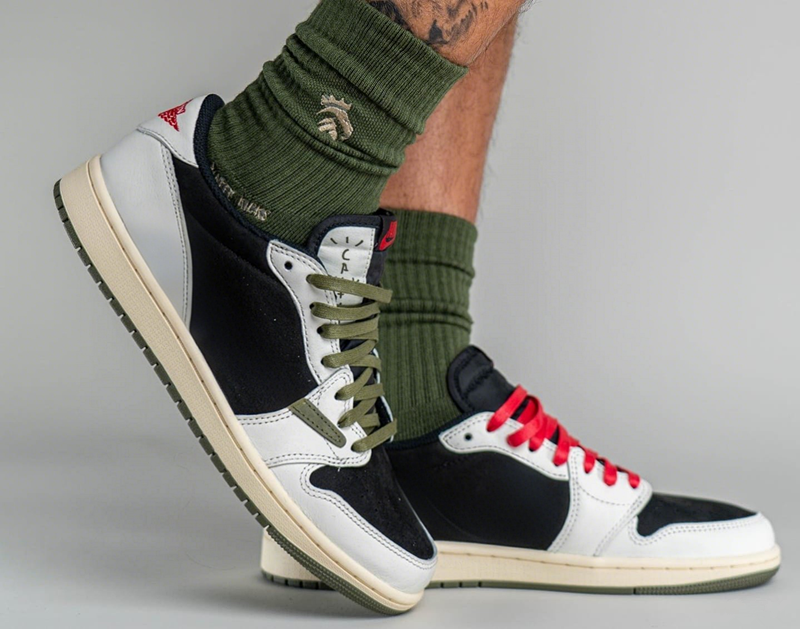 Top Quality Basketball Shoes x 1 Low 'Olive' Release Info Original Box Free Shipping!