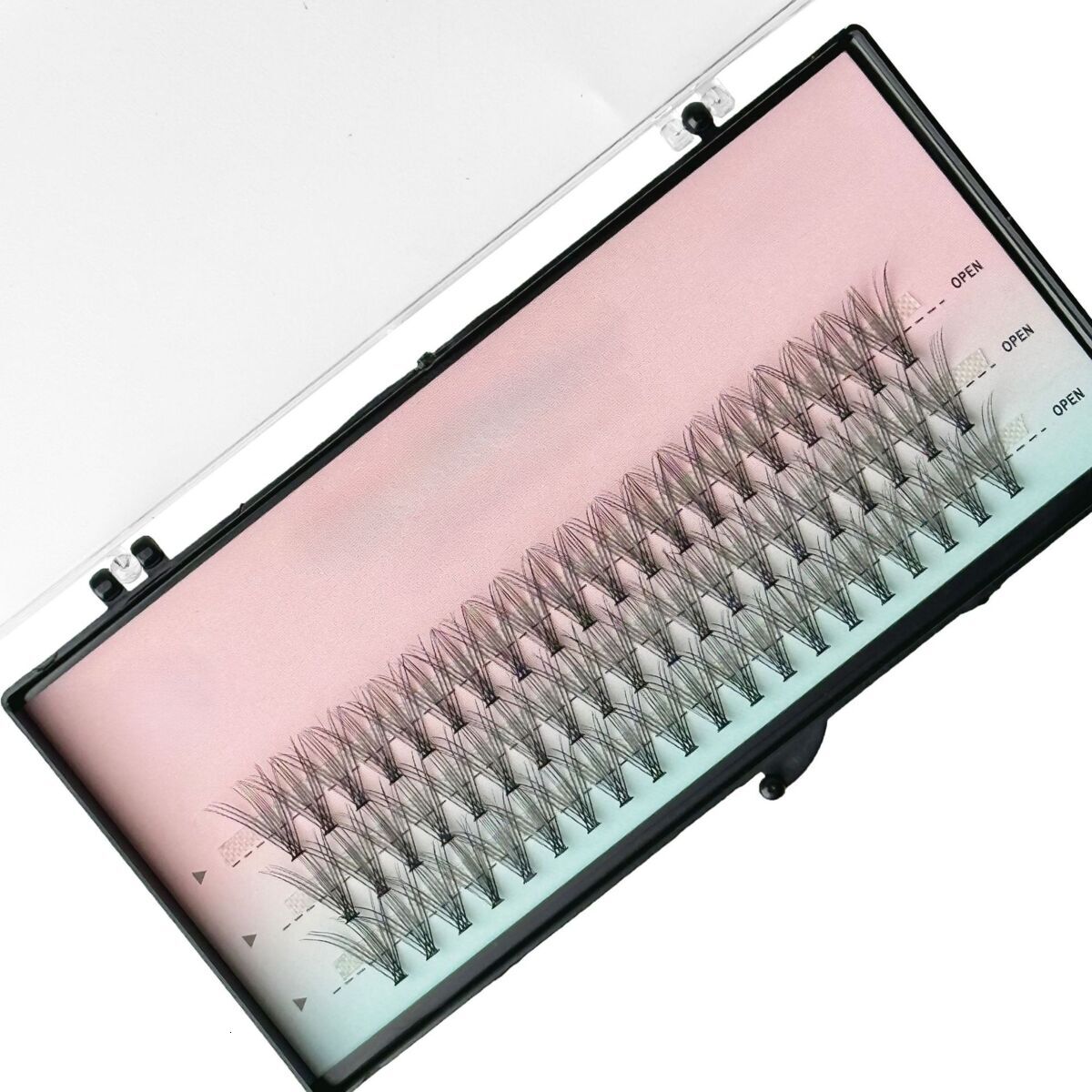20D Hand-Planted Hot Melt Cluster Natural 3D Self-Grafted False Eyelashes Single Cluster Eyelashes Export Manufacturer Wholesale New Free Delivery
