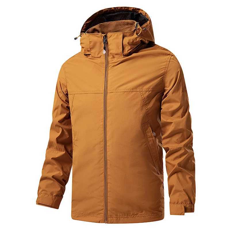 Camping Fishing Coat New Spring Plus Size Casual Lightweight Jacket Windbreaker Spring Autumn Hiking Waterproof Jackets for Men XJ250621