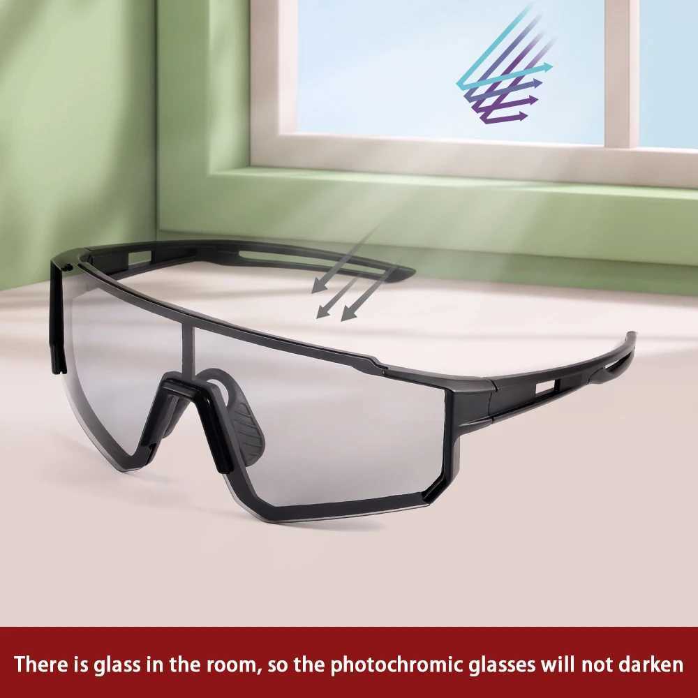 CRIXALIS Outdoor Photochromic Polarized Sunglasses for Men Women Fashion Sports Cycling Sun Glasses Driving Goggles UV Protection W250621