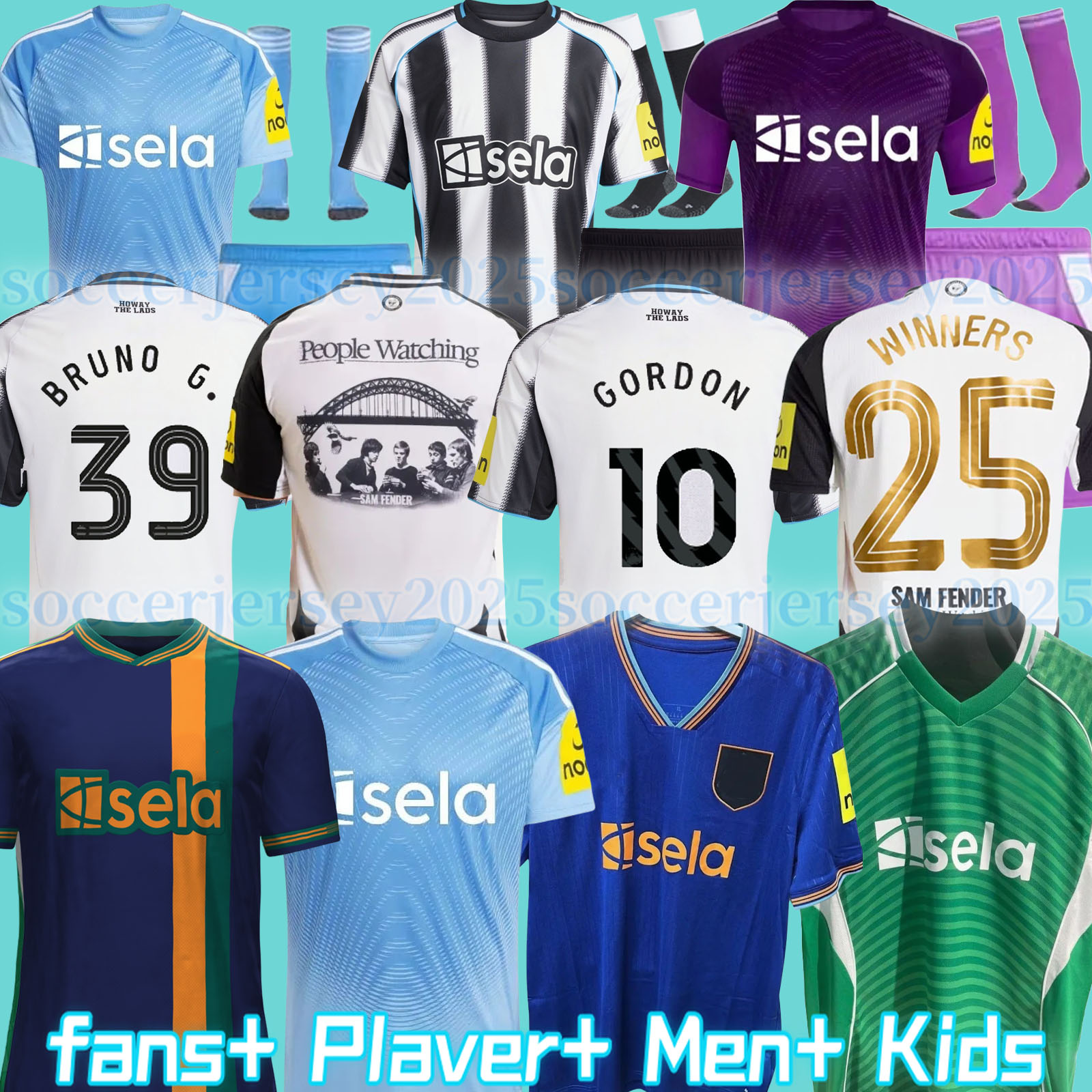 24 25 26 ISAK newcasltes soccer jerseys CARABAO CUP FINAL Special Edition burn 2024 2025 BARNES BRUNO G. Gordon MURPHY TONALI Football Shirt Home fans Player PRE MATCH