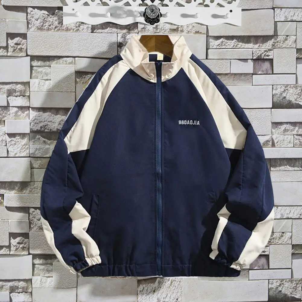 2024 Baseball Jacket Men Jacket Baseball Coat Spring Autumn Male Casual Fashion Outdoor Outerwear Loose Bomber Jacket Streetwear XJ250621