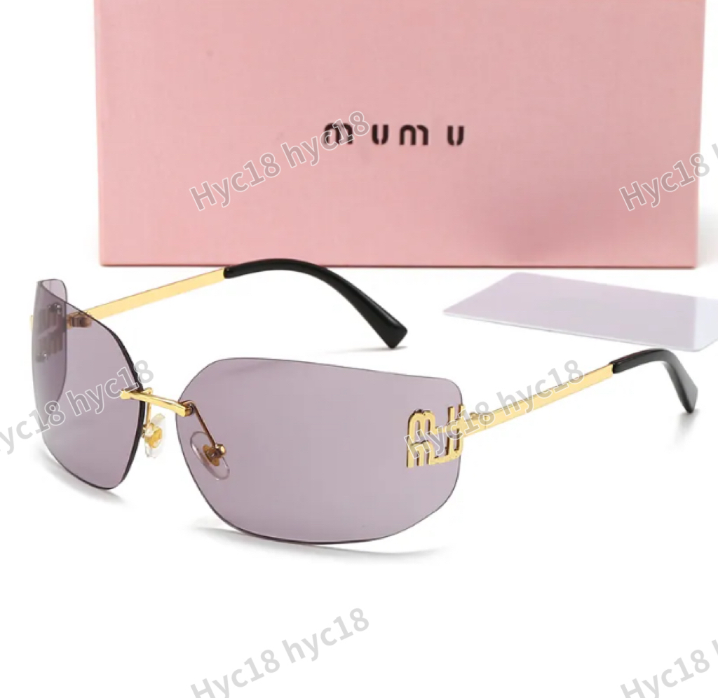 Designer Sunglasses For Women Men Beach Sun Glasses Trendy Classic Square Metal Legs Letter Design Cat Eye Top Quality Eyeglasses Oval Luxury Monogram Sunglasses