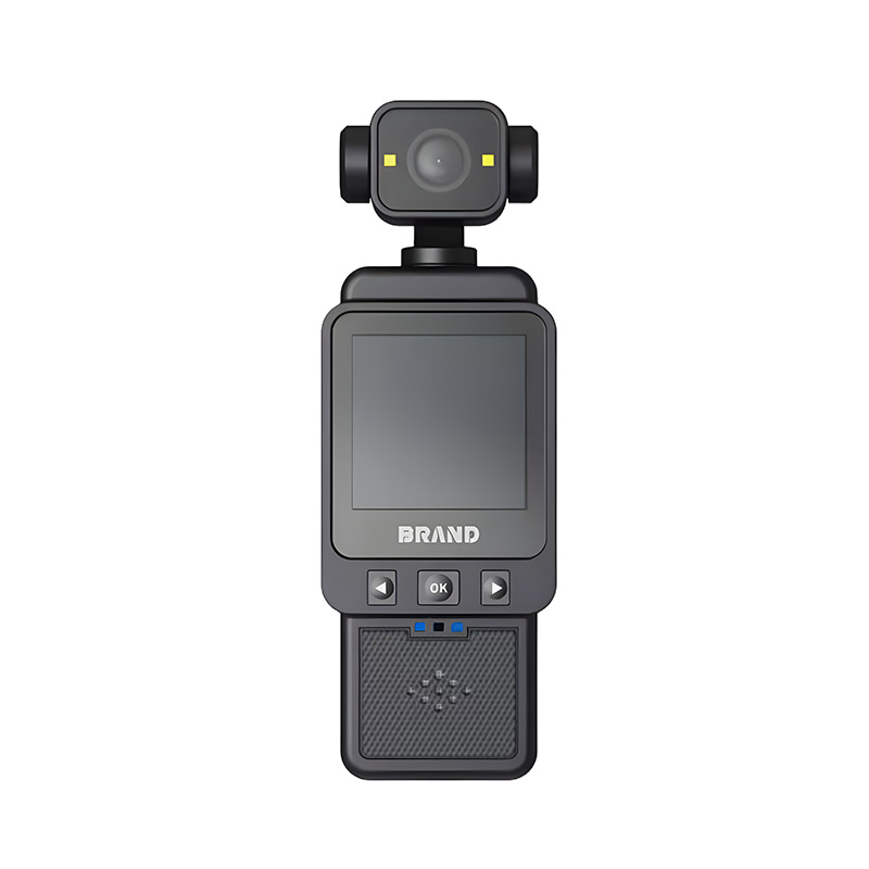 360 ° rotating high definition handheld anti-shake sports camera outdoor camera portable video artifact law enforcement recorder