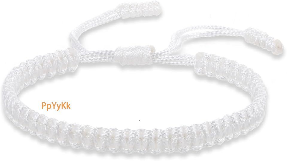Tibetan Buddhist Bracelets for Women Men Handmade Braided Rope String Lucky Protection Wristbands Prayer Family Couple Jewelry