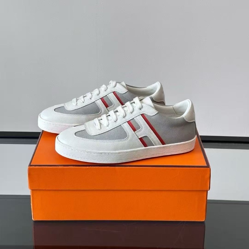 Daily Wear Men Boomerang Sneaker Shoes Calfskin Leather Low-top Trainer Party Dress Wedding Man Skateboard Walking EU38-45 q7