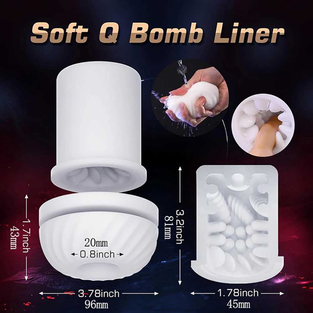 Automatic Male Masturbator Powerful Vacuum Sucking Blowjob High-Speed Piston Thrusting Rotating Masturbation Cup Sex Toys for Men W250621