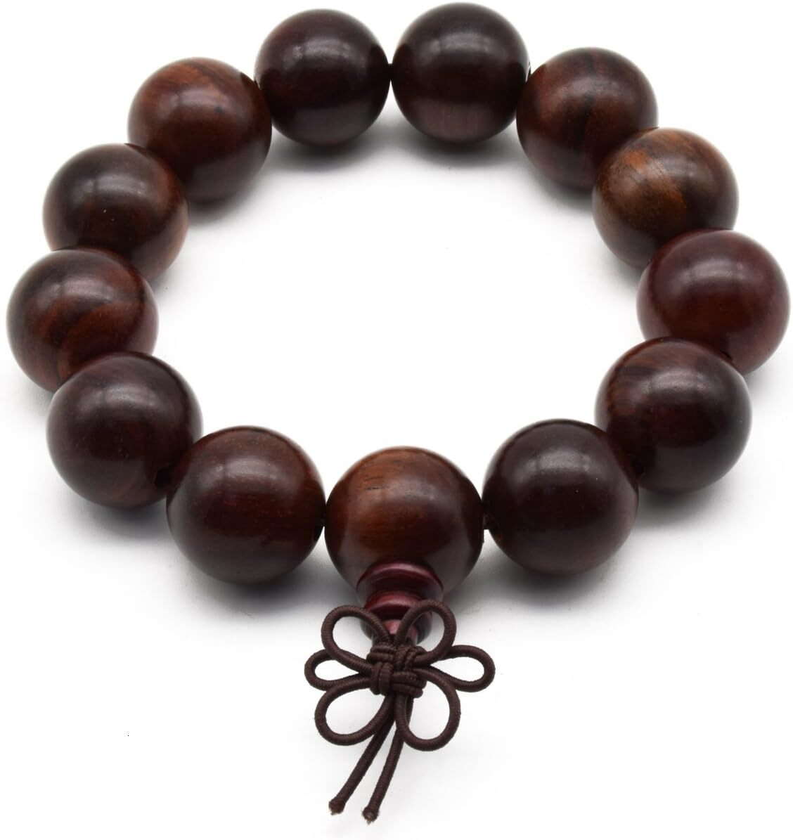 Buddhist Consecration Zen Unisex Natural Rosewood Prayer Beads Ward Off Evil Buddha Buddhist Prayer Meditation Mala Necklace Bracelet