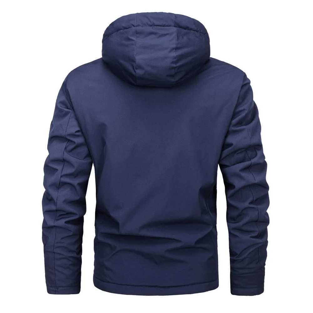 Spring Fall New Arrival Mens Jacket Windproof Zipper Casual High Quality Hooded Baseball Jacket Outdoor Sports Jacket XJ250621