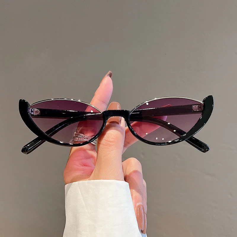 KAMMPT in Small Cat Eye Sunglasse Trendy Vintage Composite Shades Eyewear Fashion Sun Glasses 250617