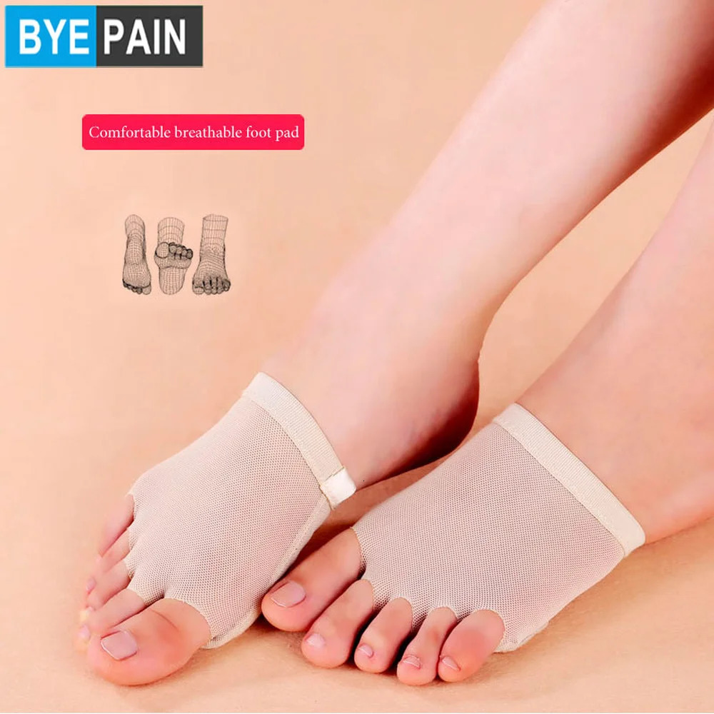 1Pair Ballet Dance Toe Pad Dancing Practice Shoes Foot Thongs Dance Paws Sole Metatarsal Pads Ball of Foot Cushions 250613