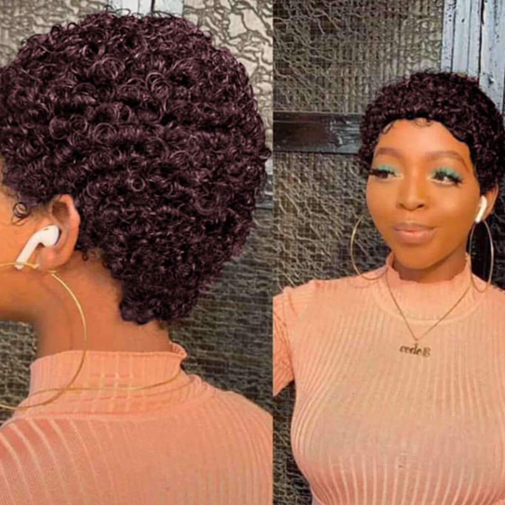 New Multiple Colors Available Wigs Women's Small Curly Hair Wig