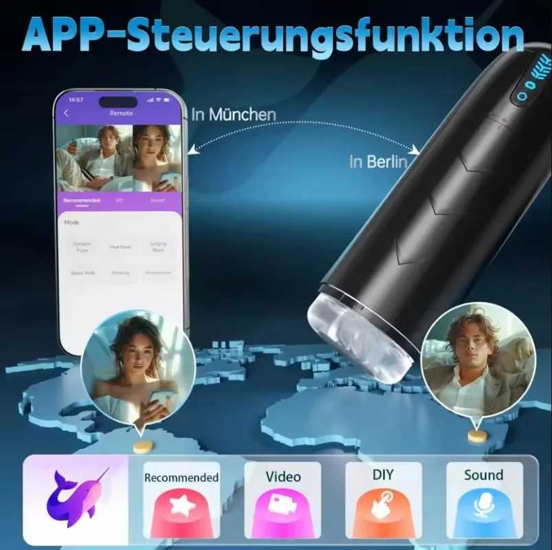 Auto Sucking Rotating Male Masturbation Cup 3D Realistic Vagina Penis Massager Pocket Pussy Dicks Blowjob Stimulator Mens Sex Toy W250621