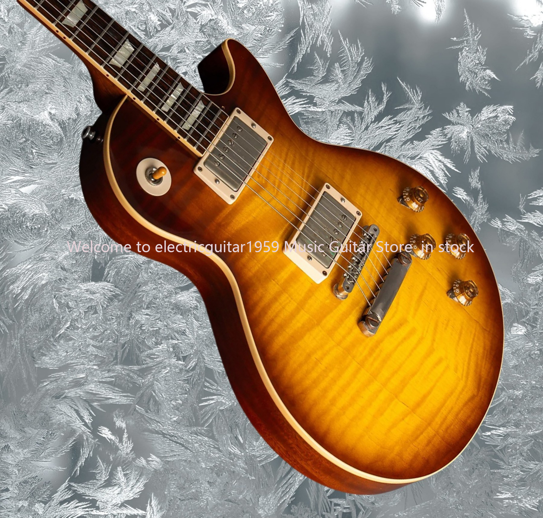 hot 1959 JoePerry hotVOS electric guitar. Body Mahogany fingerboard Rosewood