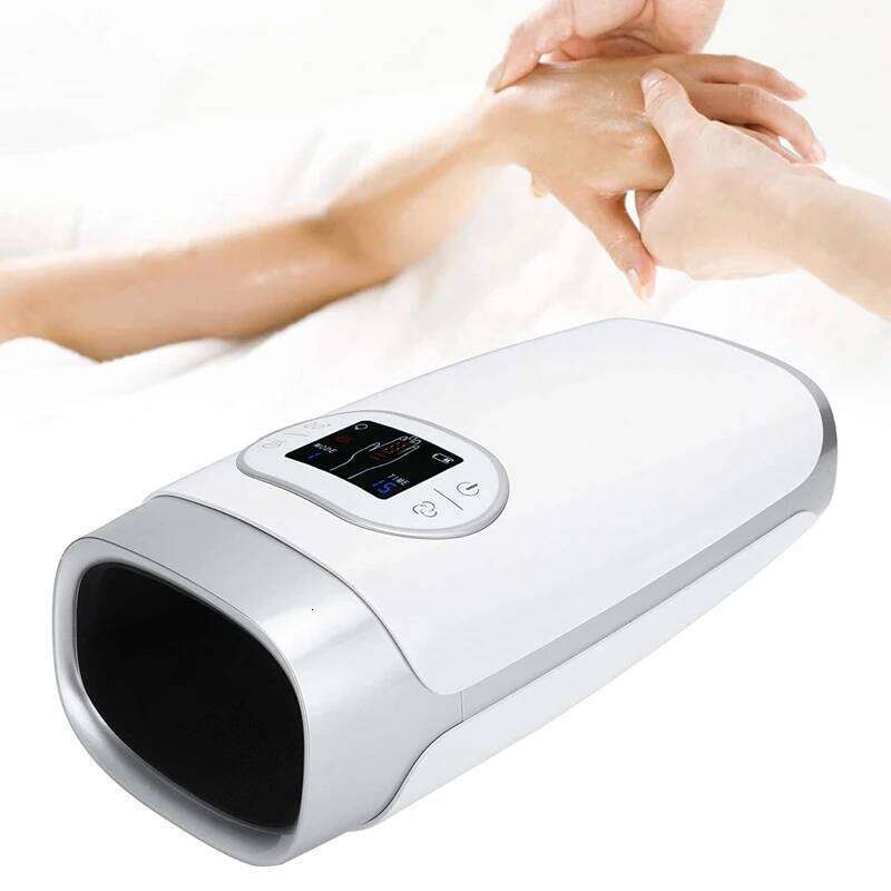 Smart Air Compression Palm Massager Heated Physiotherapy Acupoint Finger Wrist Hand Spa Massage Relax Pain Relief