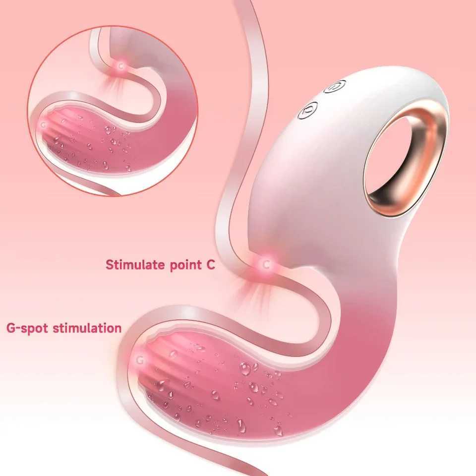 Sophie Gradient Pink G-Spot Vibrator Female Sex Toy Tongue Licking G-Suck Stick for Orgasmic Pleasure W250621