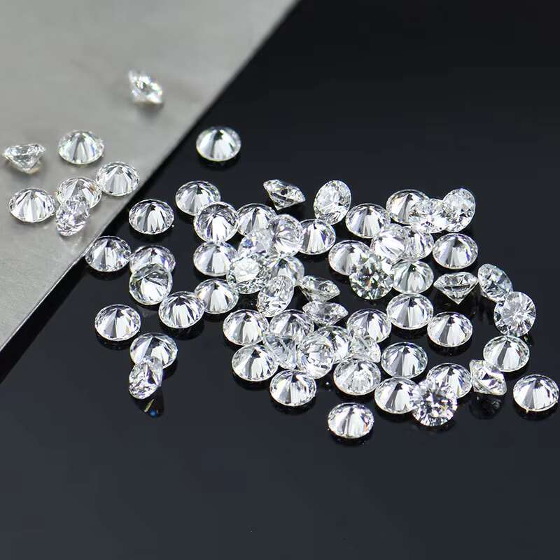 Tianchen 6.5mm 1 Carat VVS D Color Lab Synthetic Diamond IGI Certified Hpht Lab Grown Diamond