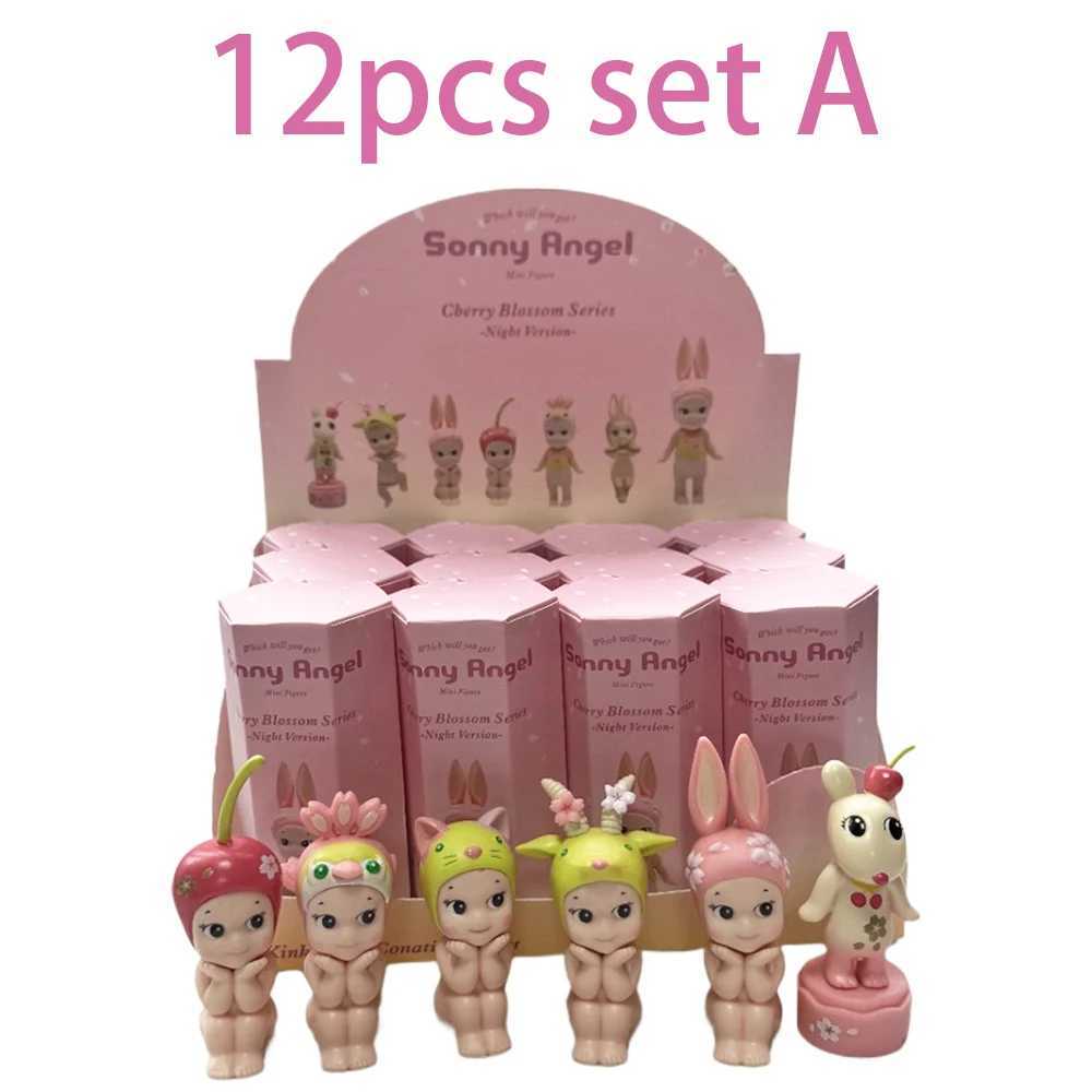Hot Angel Cherry Blossom Series Blind Box Hanami Edition Telephone Screen Decoration Birthday Gift Cute Mysterious Surprise Toy X250621