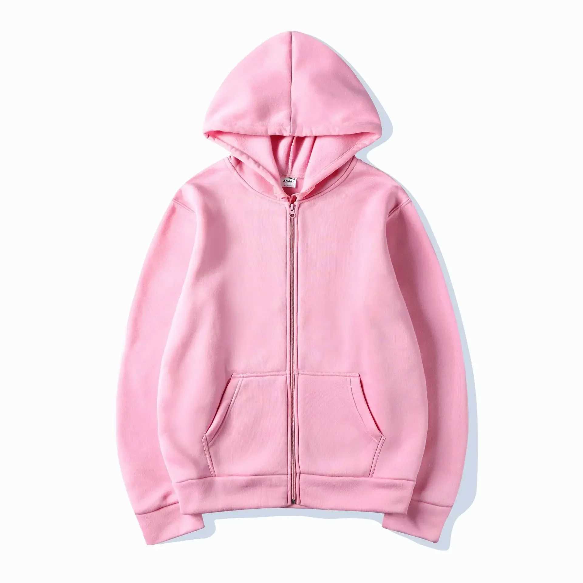 Fashion Casual Black Gray Blue Zipper Hoodie Hip Hop Street Wear Sweatshirts Skateboard Men/Women Pullover Hoodies Male Hoodie XJ250621