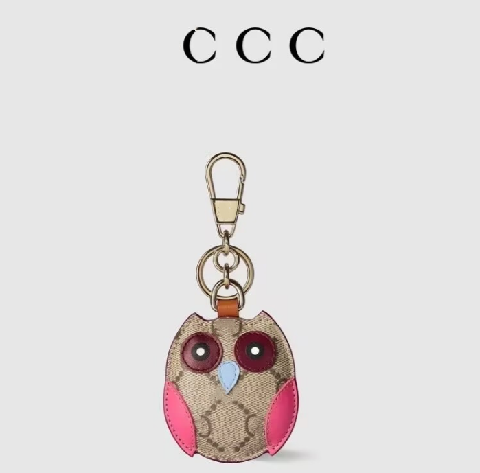 Luxury Designer Keychains GGs Upscale Leather Cartoon Keychain Designer bag Charm Leather Keyring Handbags keychain pet dog owl Pendant - Perfect gift for Her
