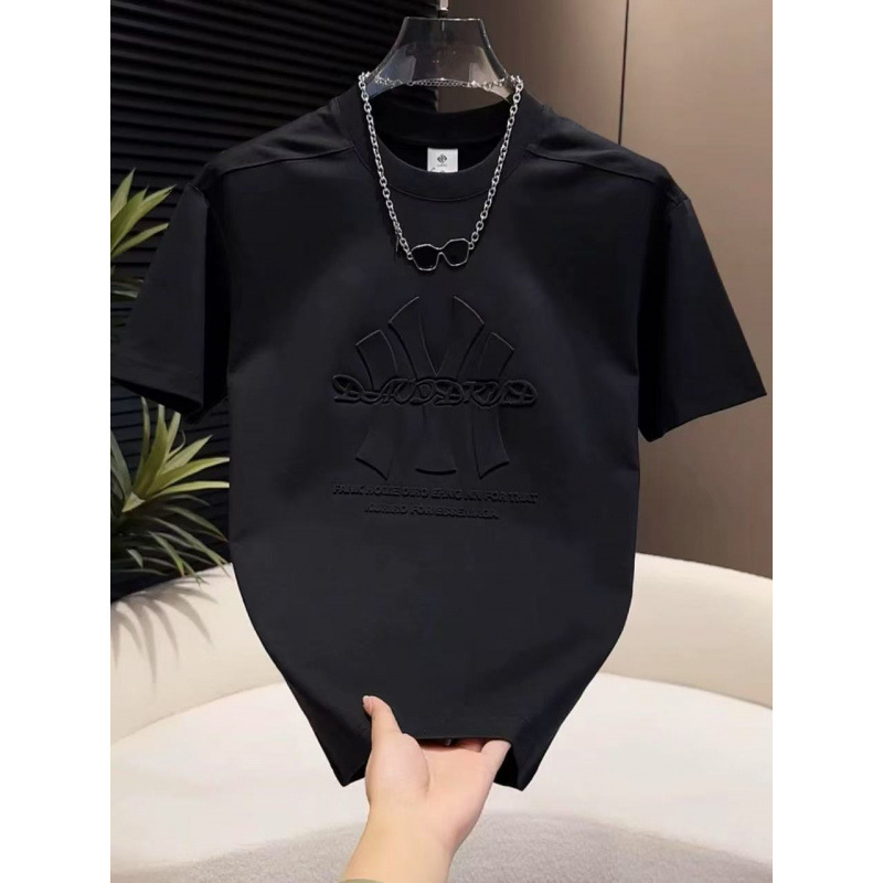 free shipping designer Men's T-Shirts casual casual short vintage versatile breathable T-Shirts for men and women black white pink green