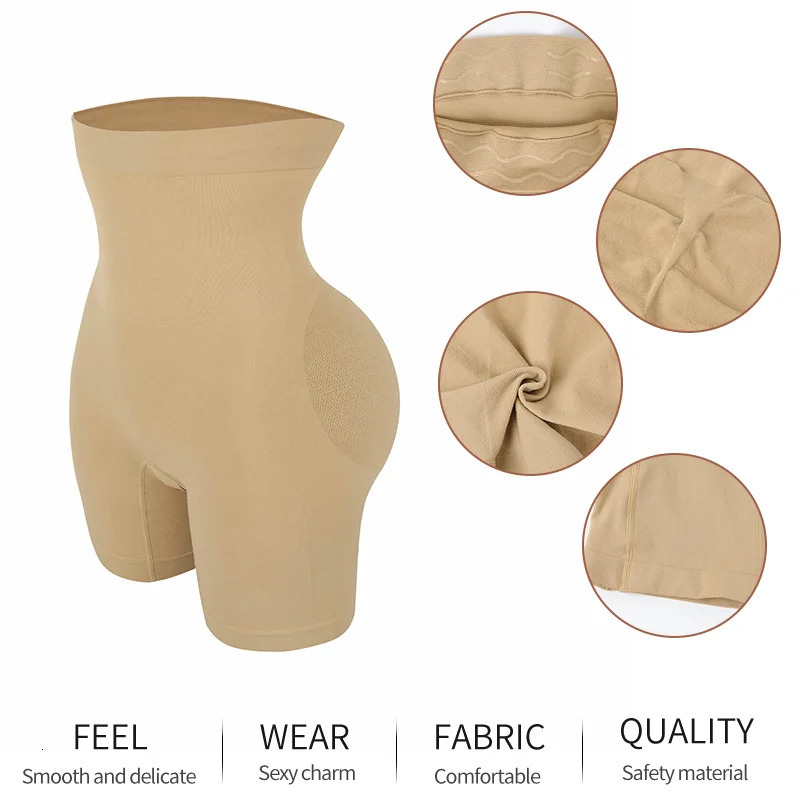 Women High Waist Trainer Control Panties Hip Enhancer Tummy Slimming Shapewear Lingeries COMFREE Butt Lifter Bodysuits Fajas 250617