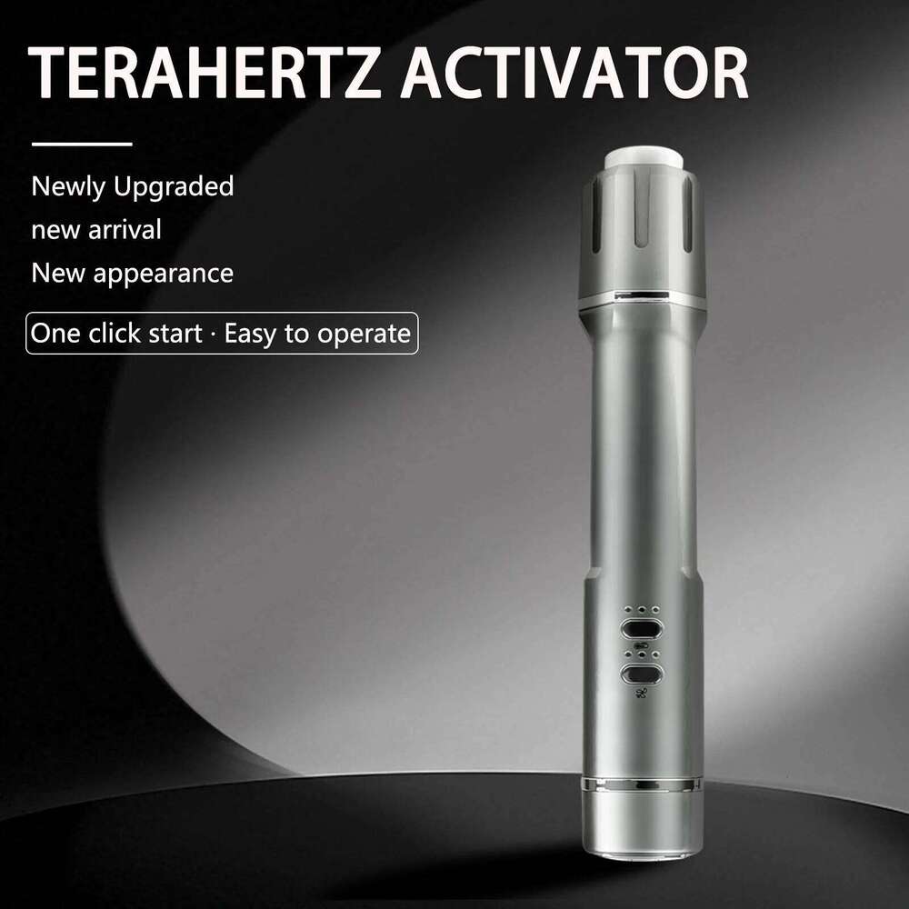 New Arrival Terahertz Cell Activator Heated Therapy Blower Device Iteracare Blue Light Wave Body Massage Hine For Pain Relief