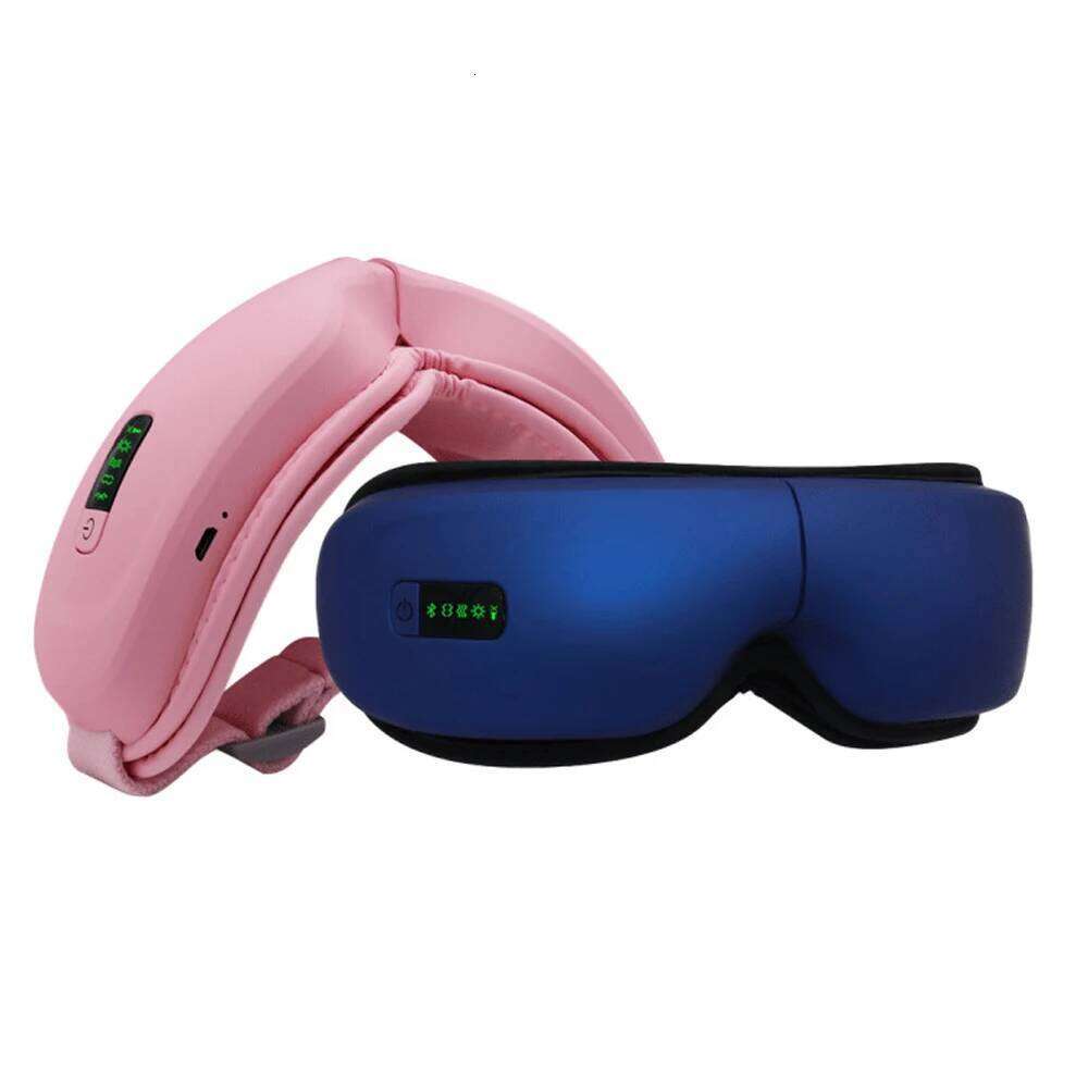 Electric Bluetooth Therapy Massager Music Massage SPA Collapsible Air Pressure Heating Eye Fatigue Relieve Rechargeable