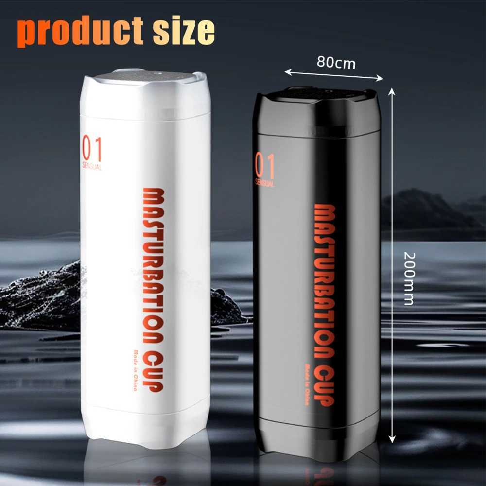 Adult Toys Male Heating Masturbator Cup Pocket Vagina Pussy Penis Trainer 4 Sexy Languages Voice Interaction Sex Toy for Men W250621