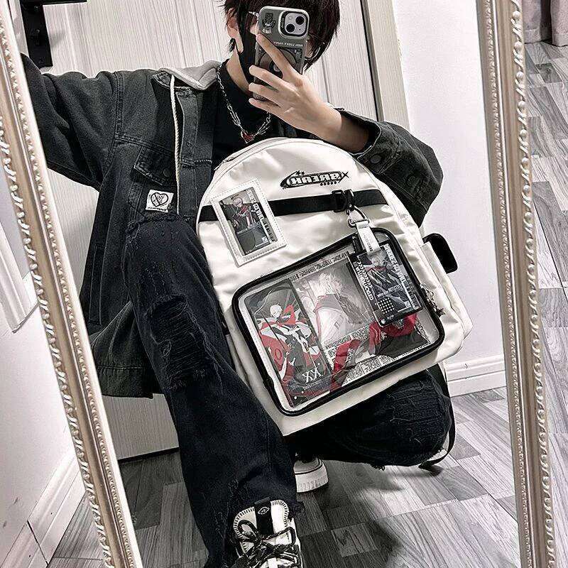 Richme Haruku Women Ita Backpacks Large Capacity Students Mochila Femenina Fashion New Design Subculture Commute Bag Female