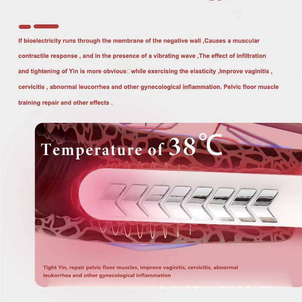 Peic Floor Repair Instrument ABS Probe Vagina Exercise Massage Device Accessory Muscle Stimulation Improves Flaccidity