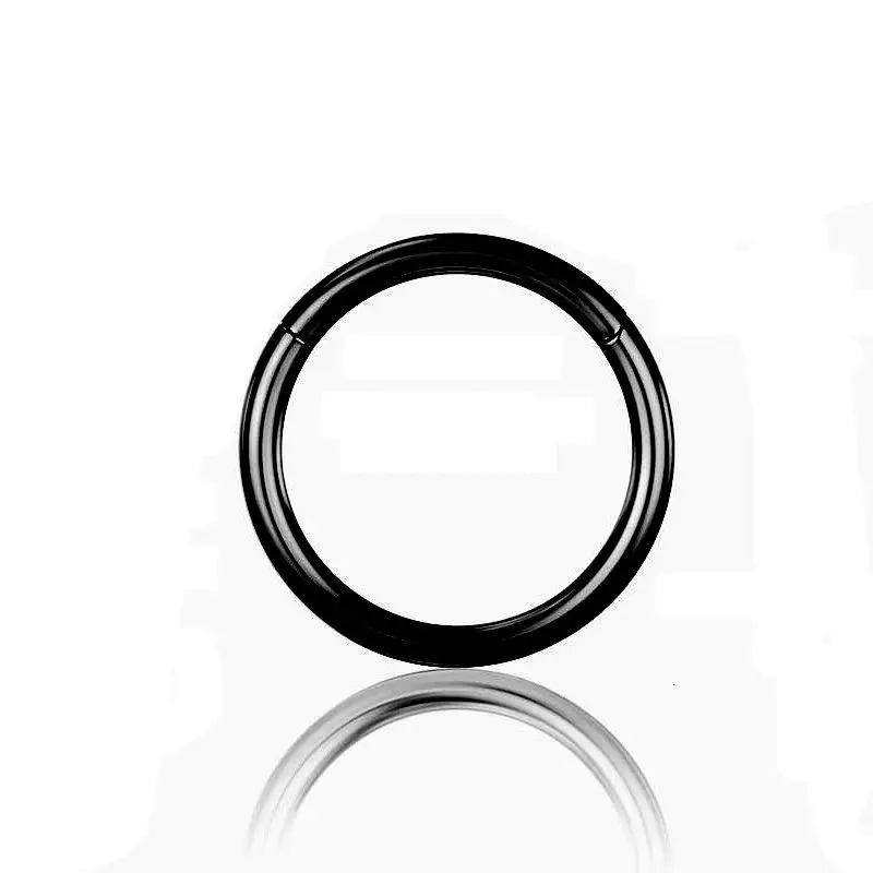 Stainless Steel Small Nose Rings Body Clips Hoop Tragus Septum Cartilage Piercing Jewelry For Women Men Girl Gift Body Jewelry 250617