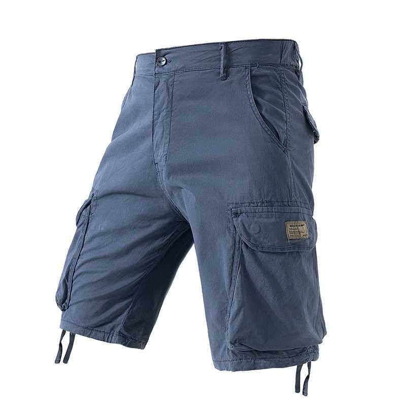 Cargo Pants Men Brand Breathable Male Summer Multiple Pockets Shorts Mens Casual New Trend Overalls Mens Vintage Sweatpants W250621