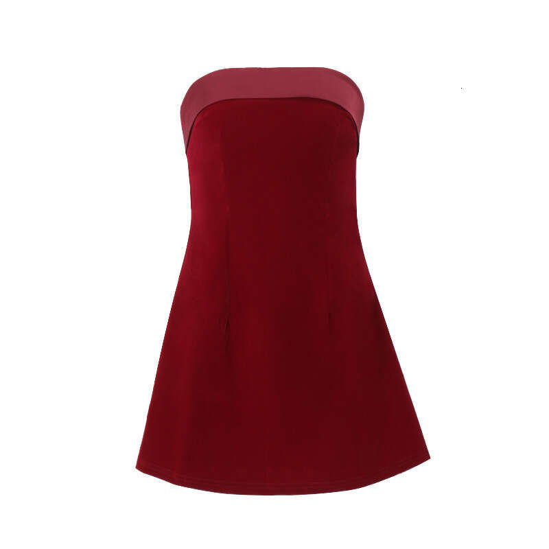 Long Dress Buga Polyester Clothing Autumn Winter Women S Fashion Sexy Hot Girl Backless Off Shoulder Slim Fit Tube Dress Sexy Long Skirt