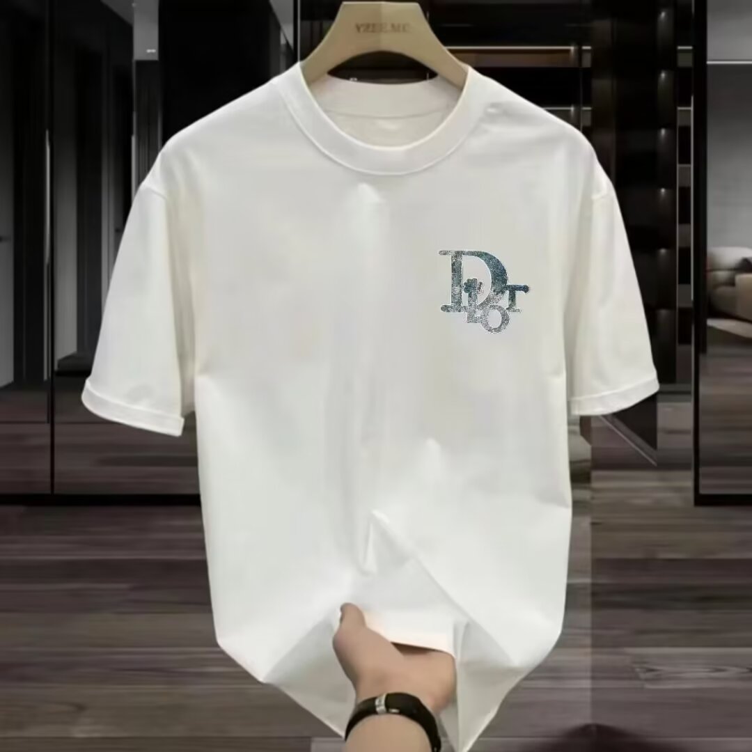 free shipping designer Men's T-Shirts casual outdoor short classic versatile breathable T-Shirts for men and women black