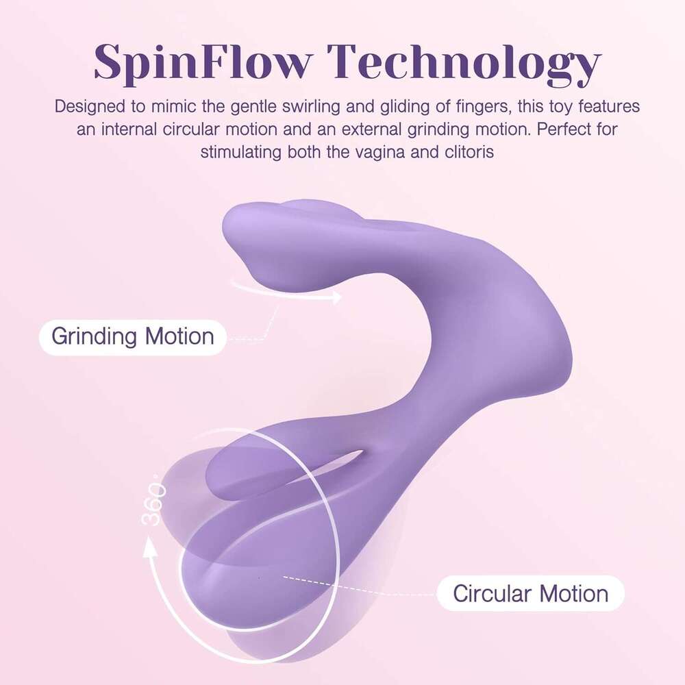 Tracy's Dog Adult Sex Toys - Grilling Gringal G Spot Vibrator Double stimulation, vibrateurs portables à distance avec 3 modes de vibration rotat
