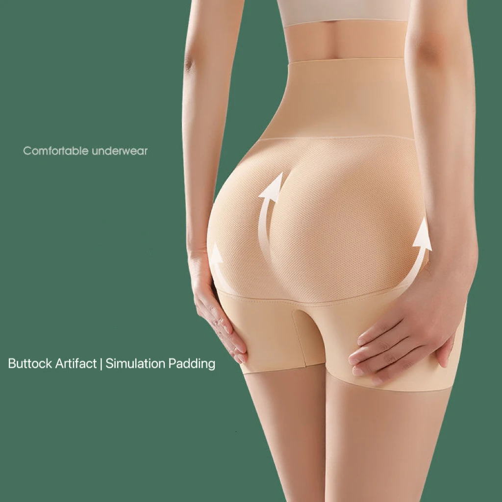 1pcs Padded Butt Lifter Corrective Underwear Butt Enhancer Body Shaper Modeling Strap Fake Hip Shapwear Panty Push Up Panties 250617