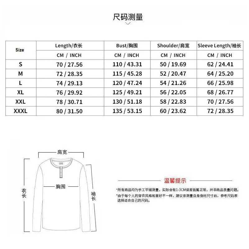 2025 Mens Casual Fashion Waffle Long-SLeeved Henry Shirt Spring And Summer Small Stand Collar Business Outdoor Z250621