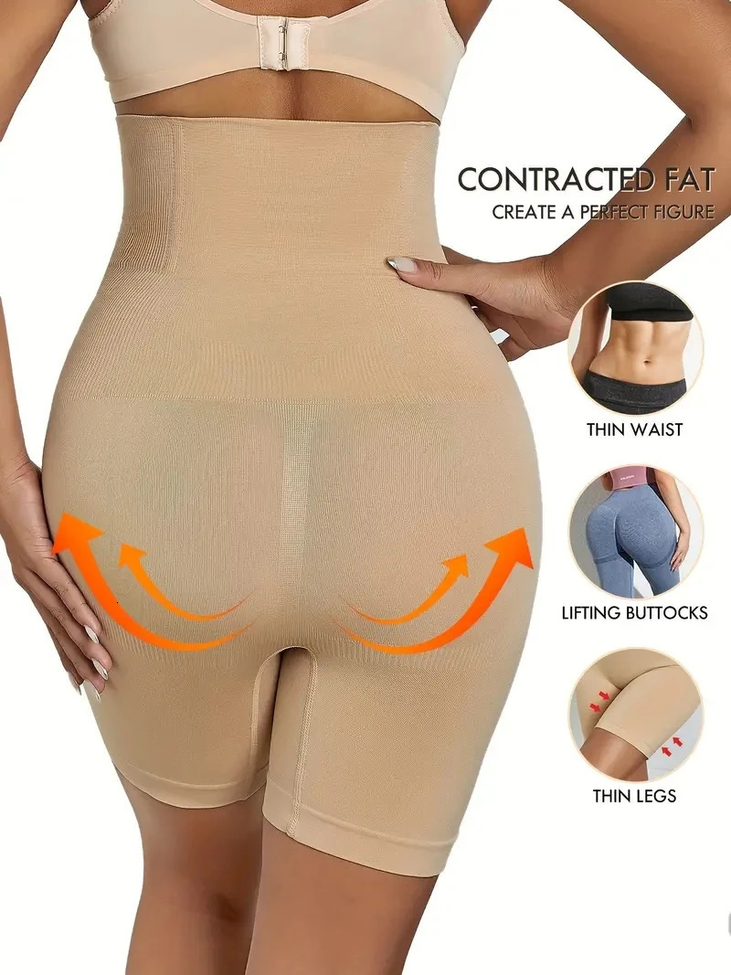 Super Sale High Waist Shaping Control Panties Tummy Control Butt Lifting Slim Shorts Womens Underwear Shapewear Body Shaper 250617