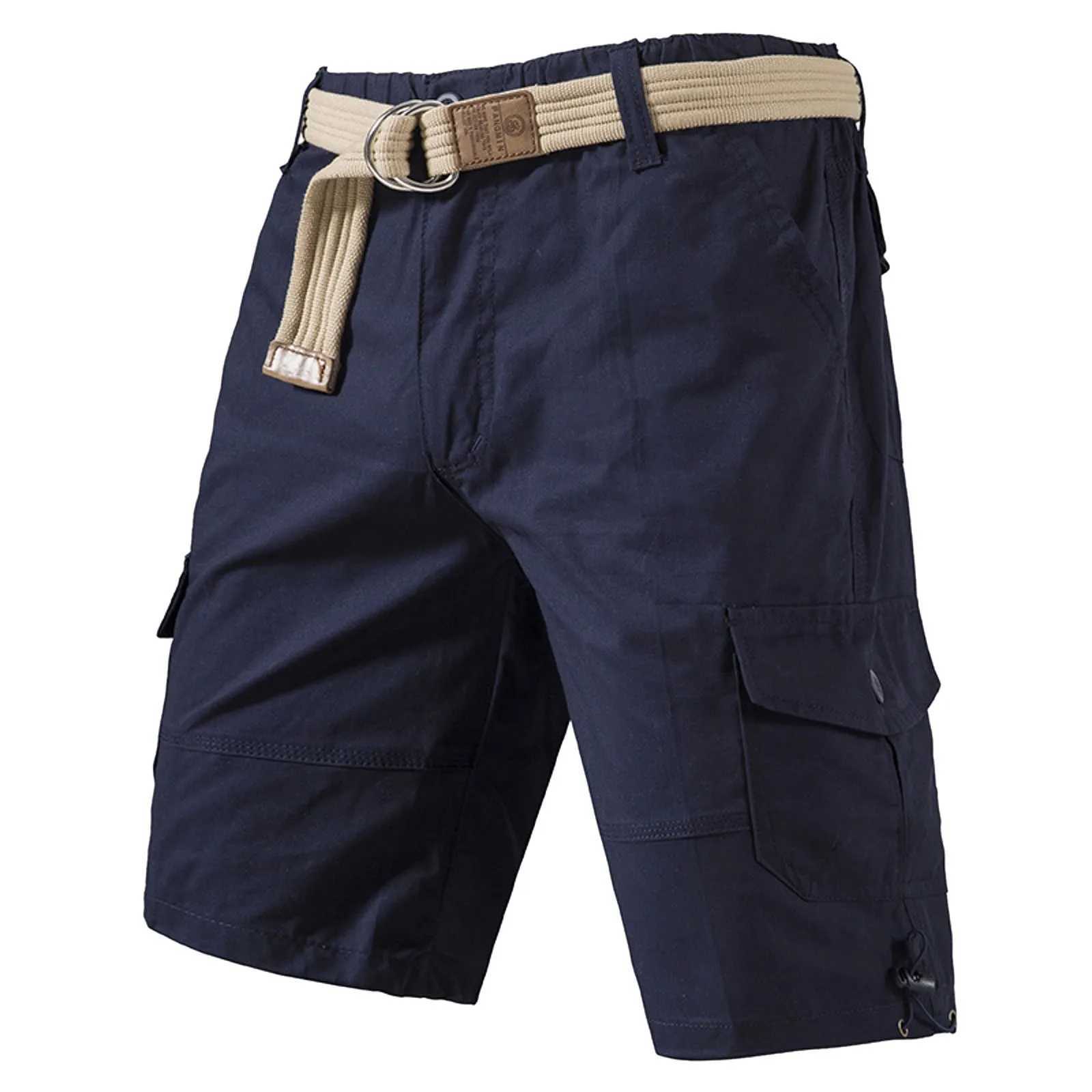 Camo Shorts Men Camouflage Cargo Shorts Tactical Straight Bermuda Shorts Pants Male Outdoor Hiking Fishing Shorts Plus Size 4XL W250621