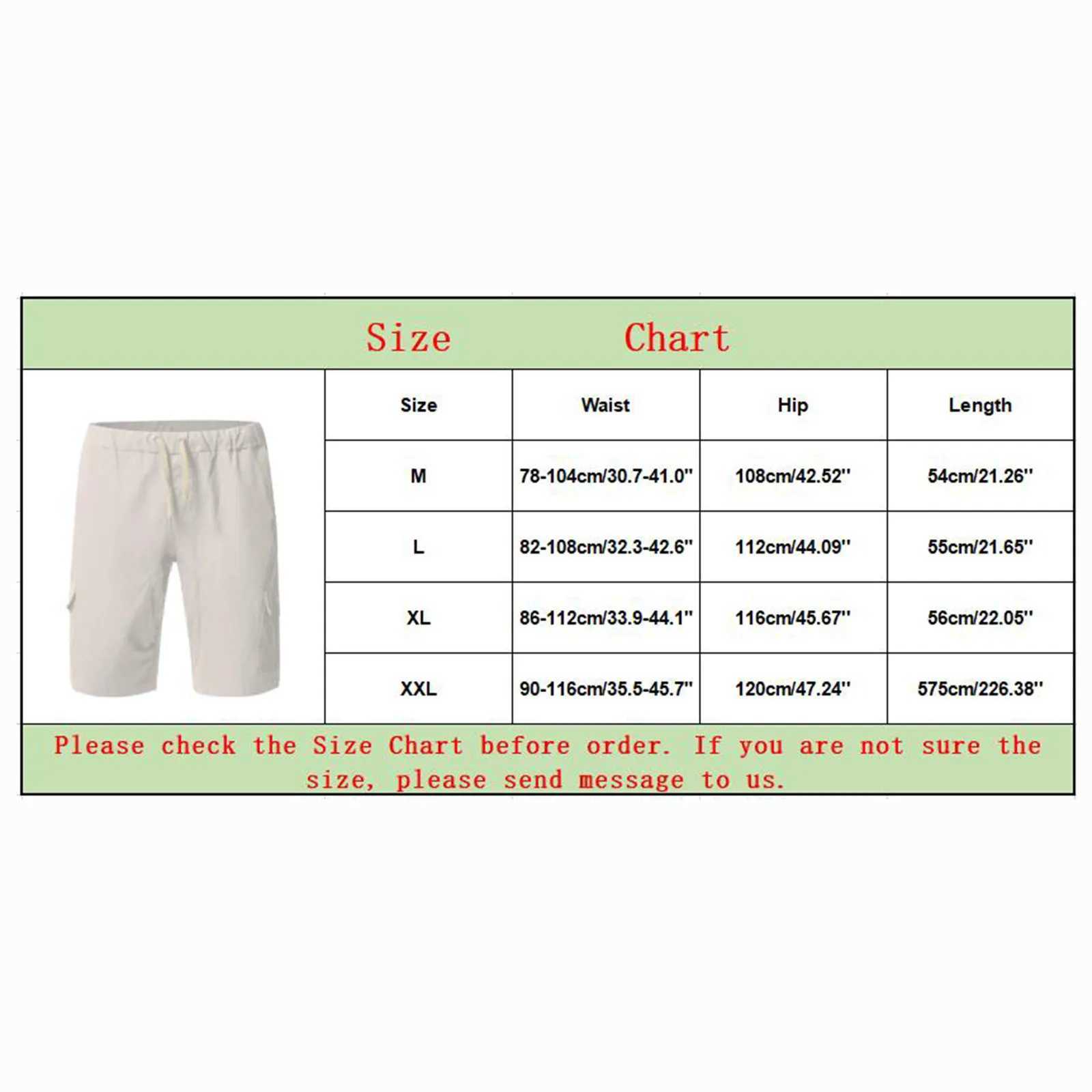 Mens Cargo Shorts Summer Casual Men Solid Color Cargo Shorts Multi-Pockets Drawstring Fifth Pants Loose Casual Shorts W250621