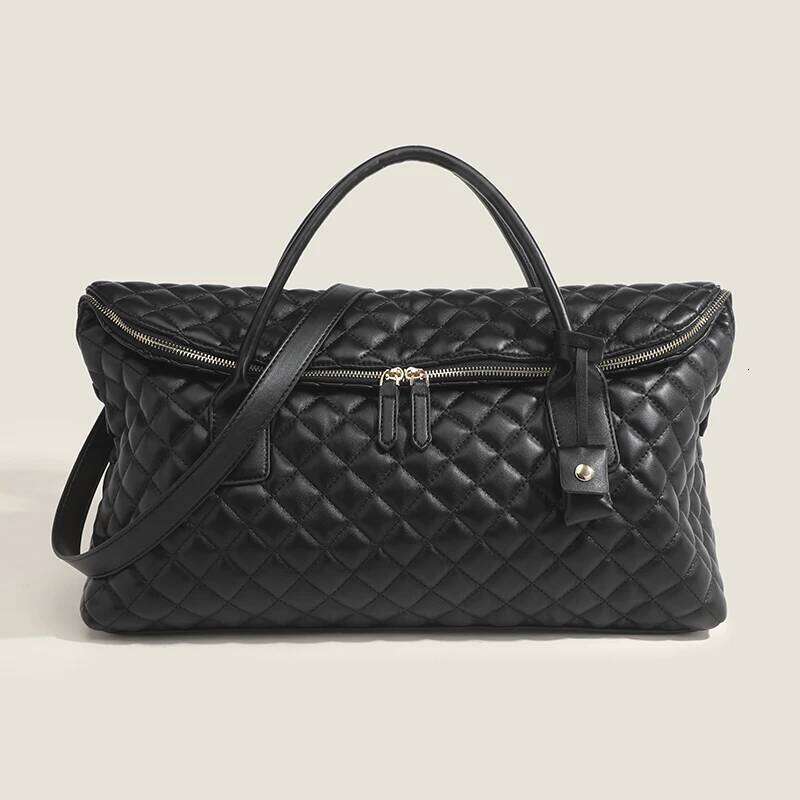 Designer bag 2025 Women's Makeup Shoulder Crossbody Luxury Bag Fashion Plaid Multifunctional Duffel Bag Casual Travel Wash