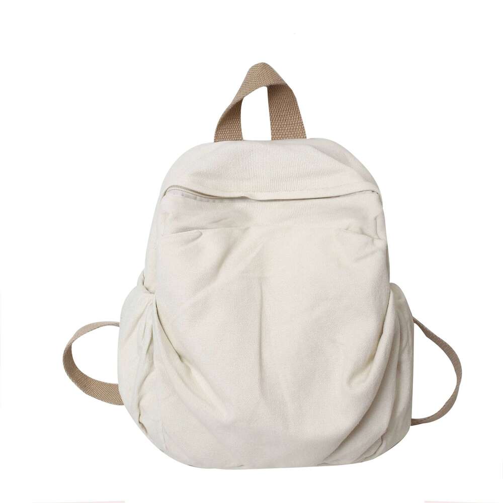 Designer bag 2025 100% Cotton Small Backpacks Solid Black Leisure Or Travel Soft Canvas Packages For Women High Quality Cloth Shoulder Bags Luxury Bag
