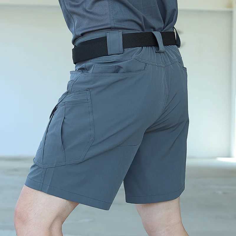 Men Urban Military Tactical Shorts Outdoor Waterproof Wear Resistant Cargo Shorts Quick Dry Multi pocket Plus Size Hiking Pants W250621