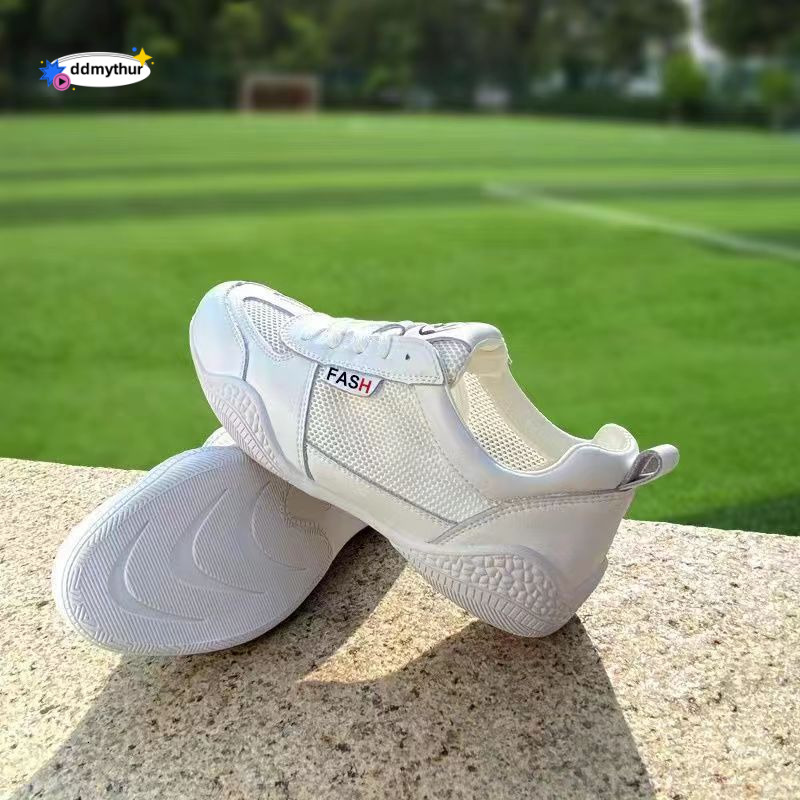 New Mesh White Sneakers for Women, Breathable Summer Sandals, Flat Non-Slip Soft Sole Versatile Casual Shoes, Sports ddmythur
