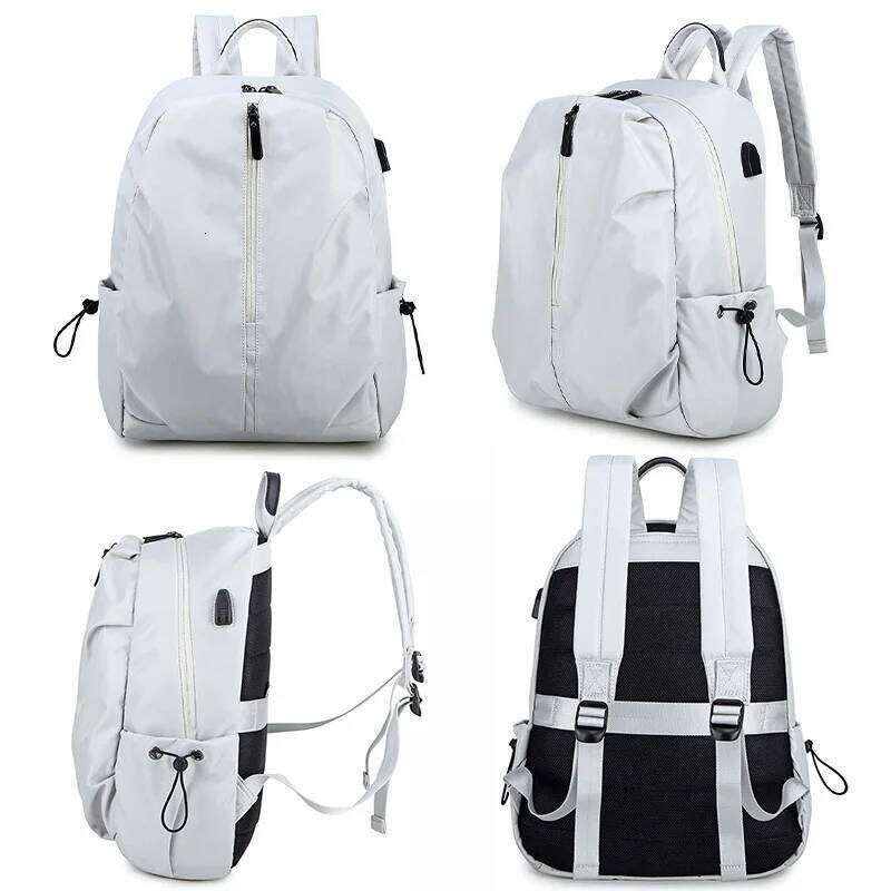 Zency Soft Waterproof Ladies Backpack Daliy Casual Outdoor Women's Knapsack Large Capacity Multifunction Teenager School Bags