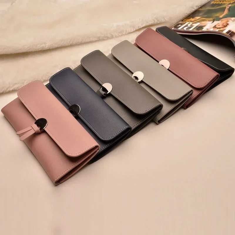 Women Fashion Leather Wallet Leisure Clutch Bag Long Purse Female Z250621