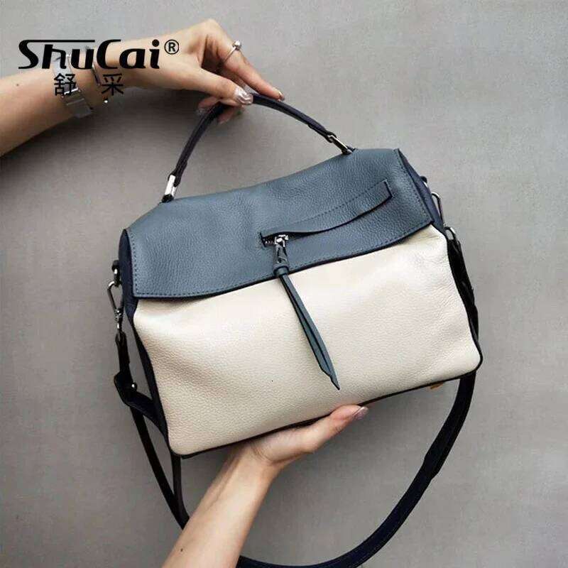Hot Selling Genuine Leather Shoulder Bag Women's Handbag Lady's Designer Messenger Bags For Women Totes